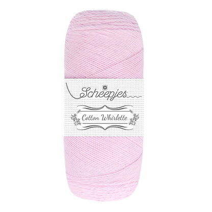 Scheepjes Cotton Whirl - 100% organic cotton yarn 814 Cotton Candy | Knitting yarn shop / dzijas veikals