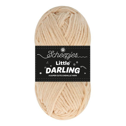 Scheepjes Little Darling - Chenille DK Polyester Yarn 411 Capybara | Knitting yarn shop / dzijas veikals