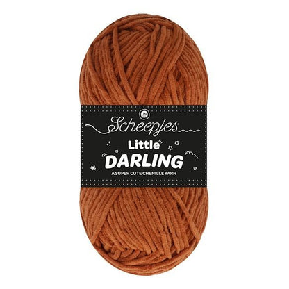 Scheepjes Little Darling - Chenille DK Polyester Yarn 412 Pony | Knitting yarn shop / dzijas veikals