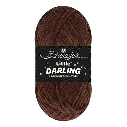 Scheepjes Little Darling - Chenille DK Polyester Yarn 413 Bigfoot | Knitting yarn shop / dzijas veikals