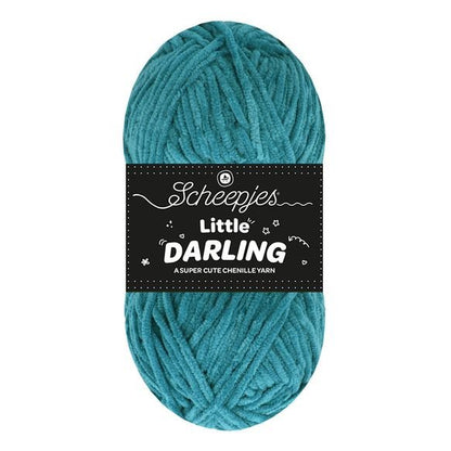 Scheepjes Little Darling - Chenille DK Polyester Yarn 414 Dragon | Knitting yarn shop / dzijas veikals