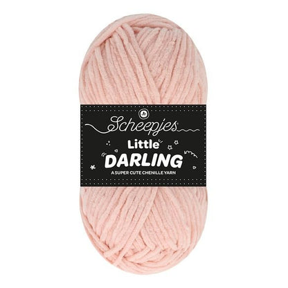 Scheepjes Little Darling - Chenille DK Polyester Yarn 415 Piglet | Knitting yarn shop / dzijas veikals