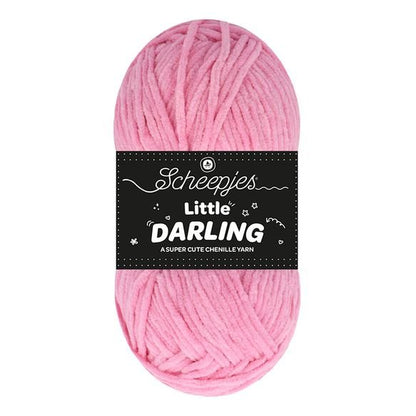 Scheepjes Little Darling - Chenille DK Polyester Yarn 416 Axolotl | Knitting yarn shop / dzijas veikals