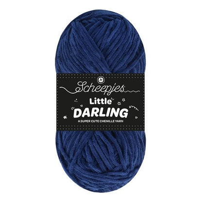 Scheepjes Little Darling - Chenille DK Polyester Yarn 426 Peacock | Knitting yarn shop / dzijas veikals