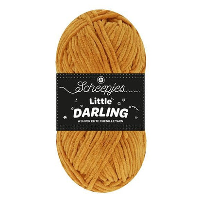Scheepjes Little Darling - Chenille DK Polyester Yarn 437 Starfisch | Knitting yarn shop / dzijas veikals