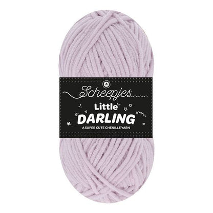 Scheepjes Little Darling - Chenille DK Polyester Yarn 441 Taro | Knitting yarn shop / dzijas veikals