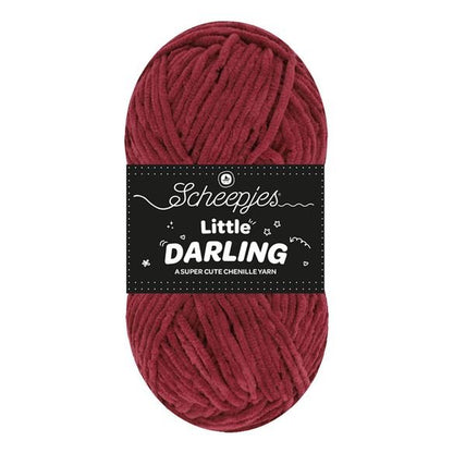 Scheepjes Little Darling - Chenille DK Polyester Yarn 444 Beetle | Knitting yarn shop / dzijas veikals