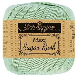 Scheepjes Maxi Sugar Rush 402 Silver Green | Knitting yarn shop / dzijas veikals