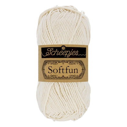 Scheepjes Softfun Yarn, colours 2401 - 2639 2622 Latte | Knitting yarn shop / dzijas veikals
