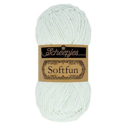 Scheepjes Softfun Yarn, colours 2401 - 2639 2630 Arctic | Knitting yarn shop / dzijas veikals
