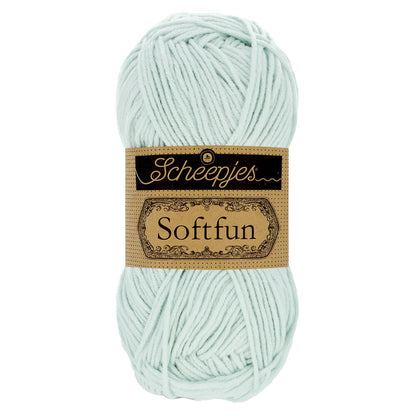 Scheepjes Softfun Yarn, colours 2401 - 2639 2639 Green Tea | Knitting yarn shop / dzijas veikals
