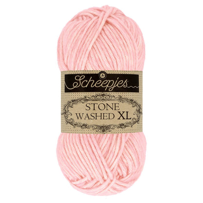 Scheepjes Stone Washed XL, 50g 860 Rose Quartz | Knitting yarn shop / dzijas veikals