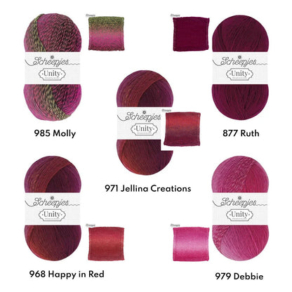 Scheepjes Unity Sock Yarn, Sport Weight, Superwash Merino Wool Blend, Degrade Colors, Soft & Durable for Knitting and Crochet 877 Ruth | Knitting yarn shop / dzijas veikals