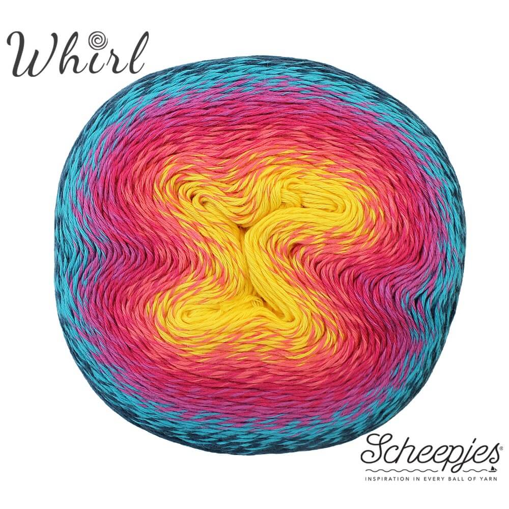 Scheepjes Whirl 1x1000m 776 Rosewater Cocktail | Knitting yarn shop / dzijas veikals