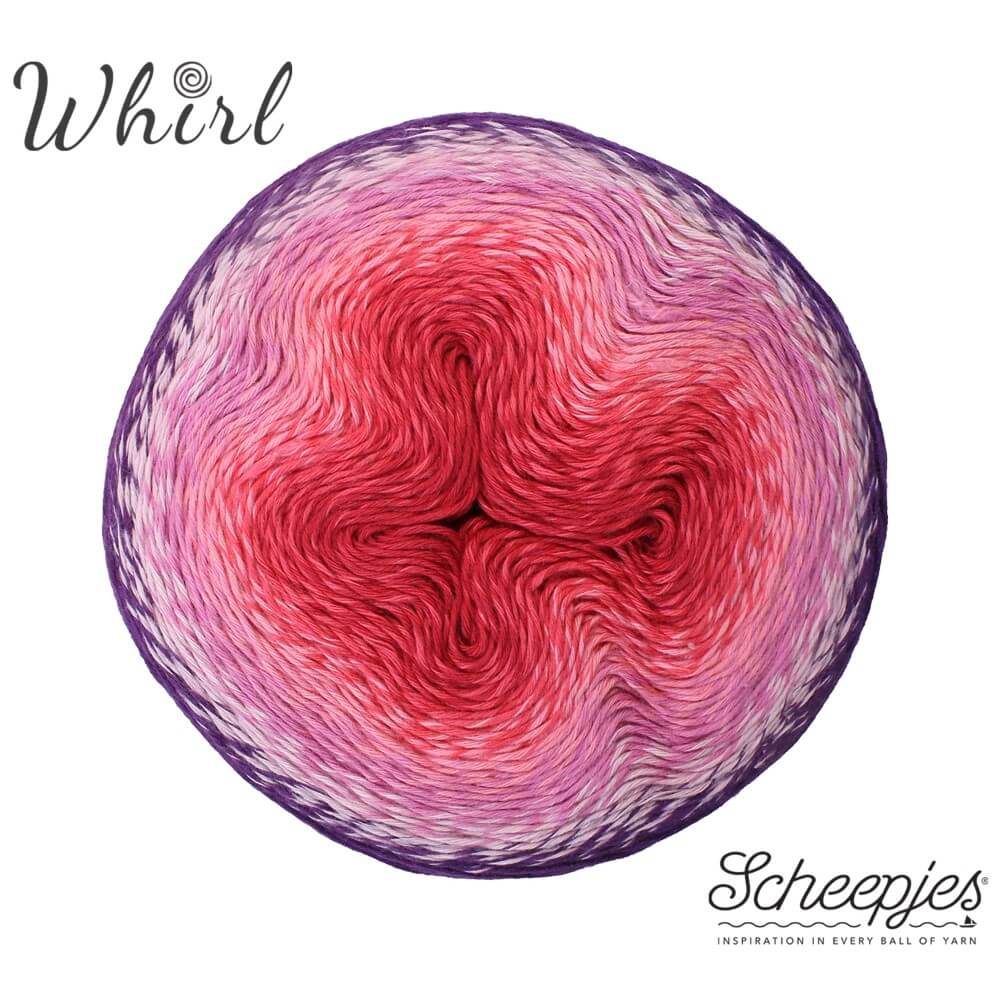 Scheepjes Whirl 1x1000m 778 Turkish Delight | Knitting yarn shop / dzijas veikals