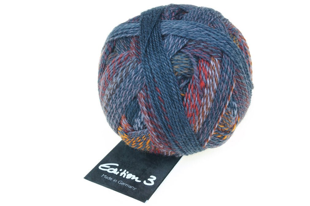 Schoppel Edition 6 Extra - Fine Merino Wool Yarn 2299_Thermography | Knitting yarn shop / dzijas veikals