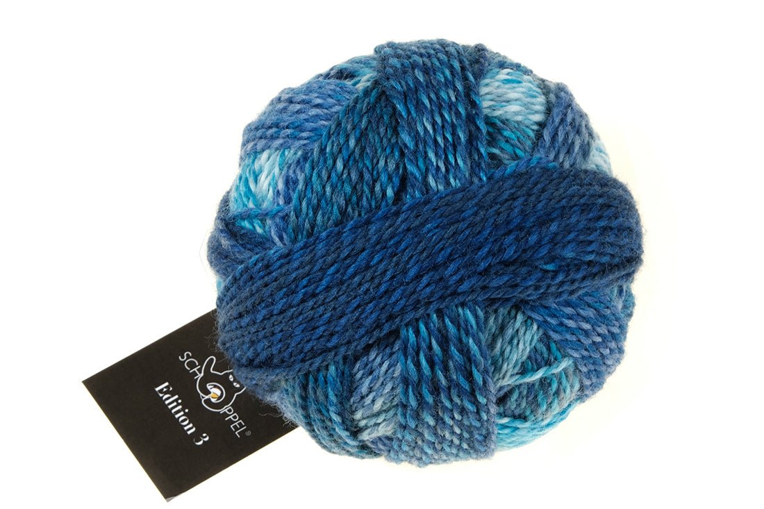 Schoppel Edition 6 Extra - Fine Merino Wool Yarn 2362_Bluish | Knitting yarn shop / dzijas veikals