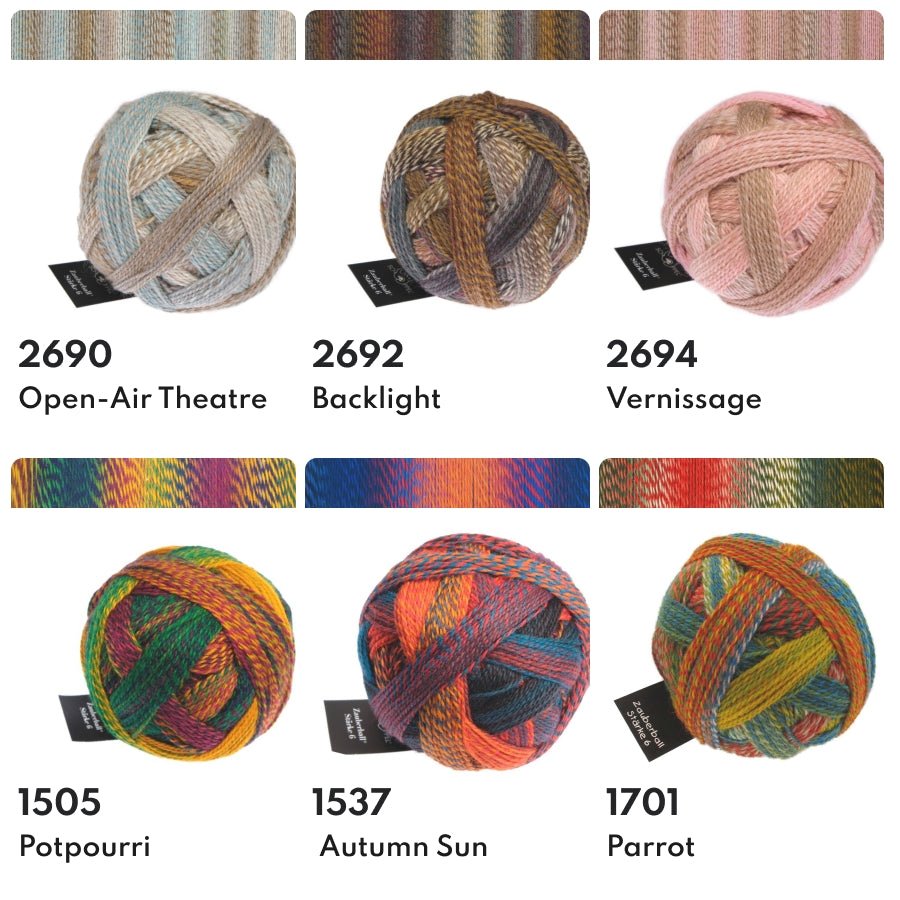 SCHOPPEL Zauberball® Stärke 6 1505Potpourri | Knitting yarn shop / dzijas veikals