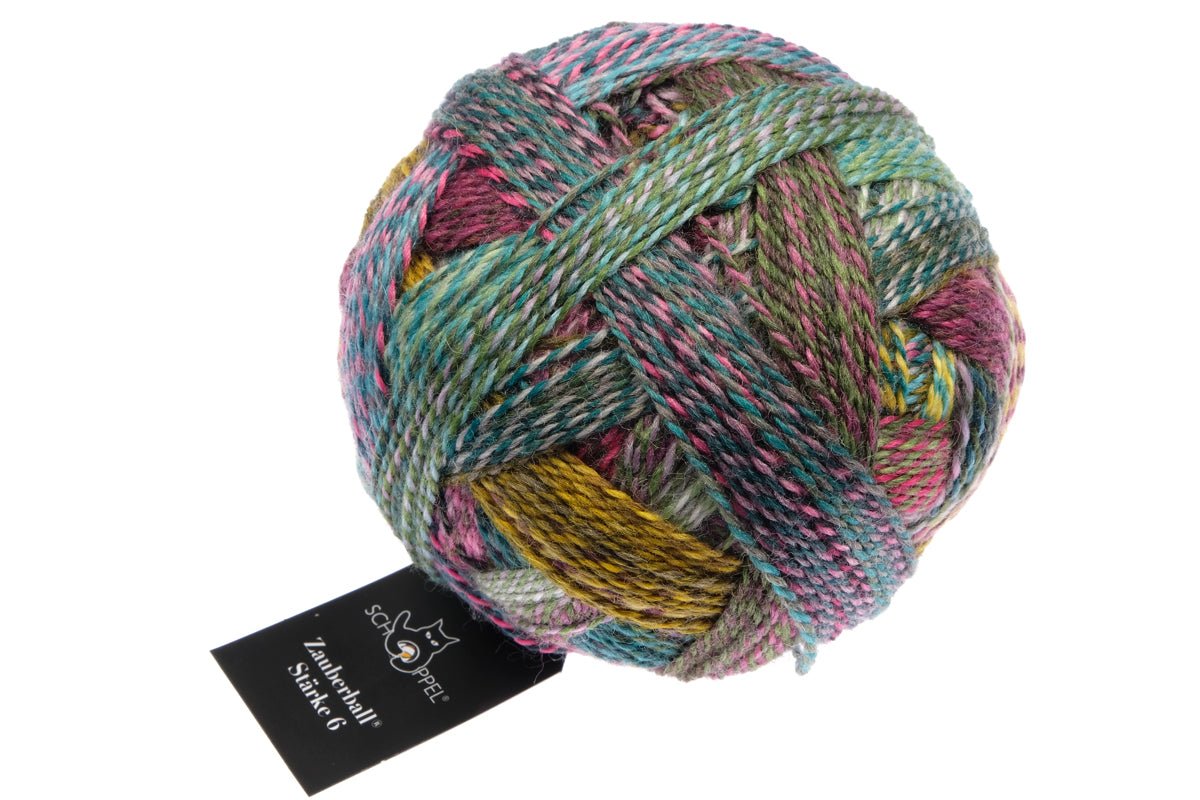 SCHOPPEL Zauberball® Stärke 6 2528_Dragon Eye | Knitting yarn shop / dzijas veikals