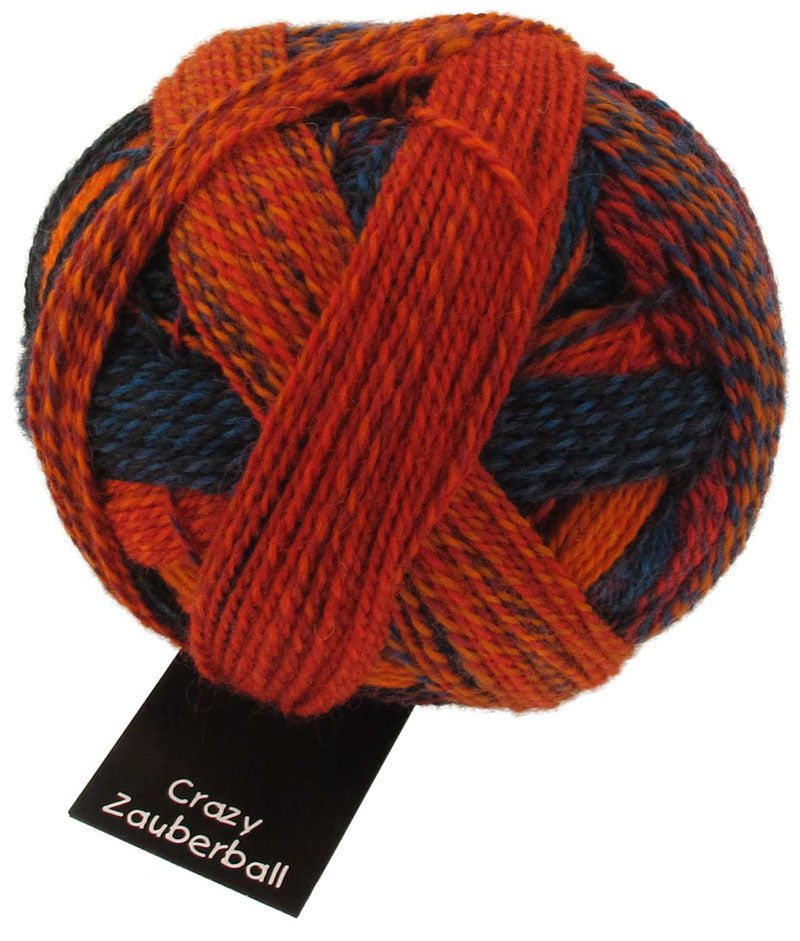 Schoppel Zauberball®Crazy 1537_Autumn Sun | Knitting yarn shop / dzijas veikals