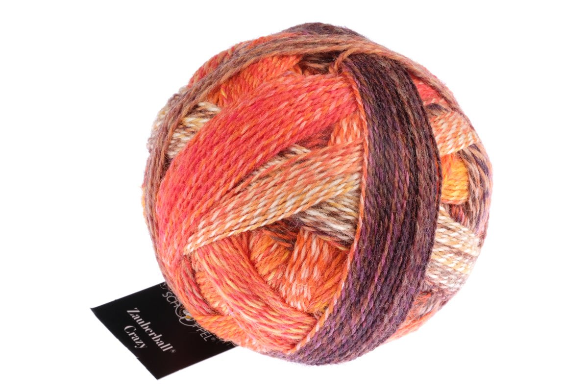 Schoppel Zauberball®Crazy 2472_Orangery | Knitting yarn shop / dzijas veikals
