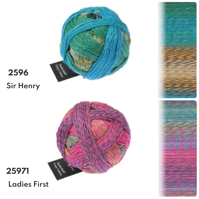 Schoppel Zauberball®Crazy Cotton Color Gradient Yarn 2366_Bedrock | Knitting yarn shop / dzijas veikals