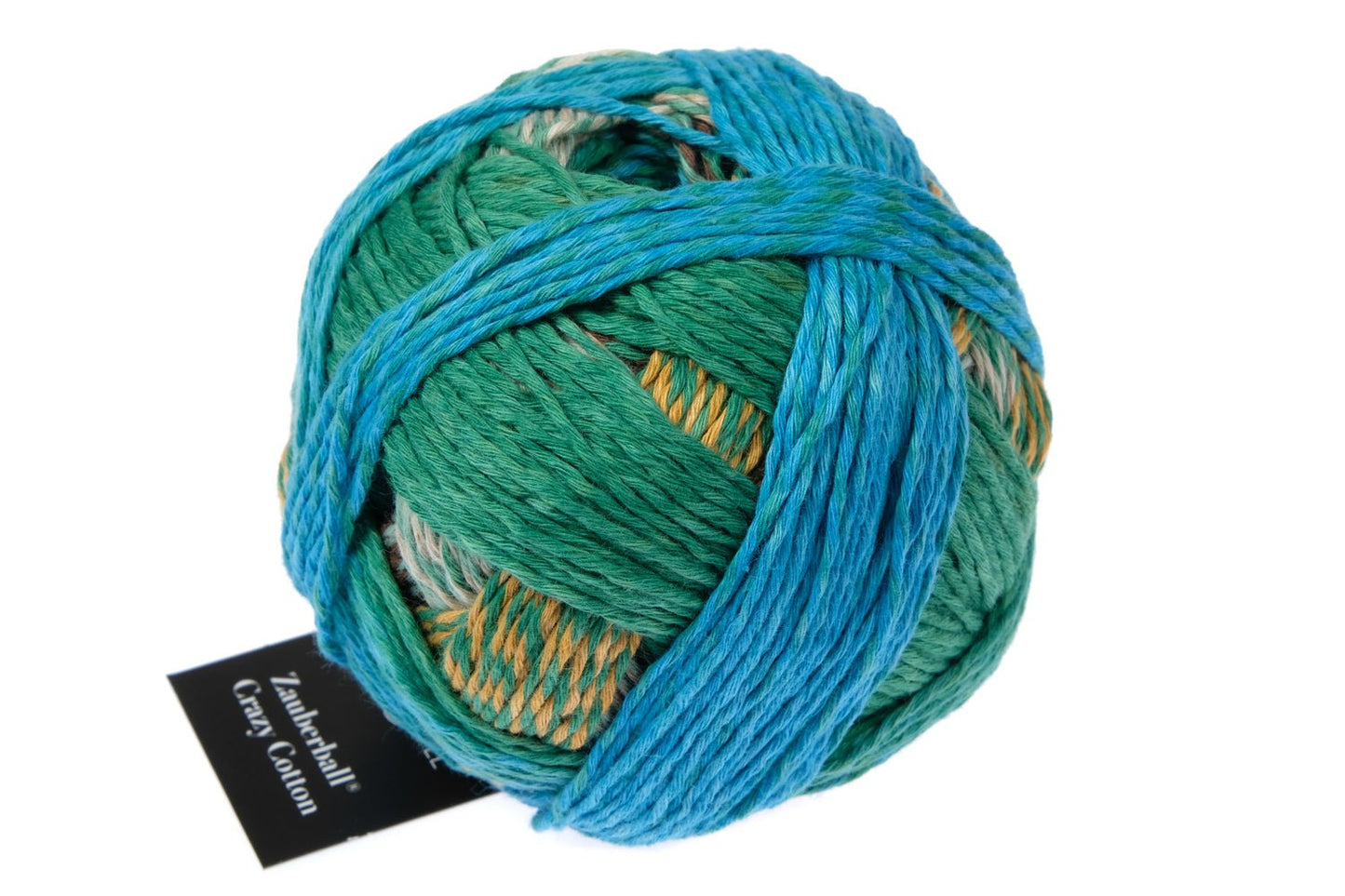 Schoppel Zauberball®Crazy Cotton Color Gradient Yarn 2596_Sir Henry | Knitting yarn shop / dzijas veikals